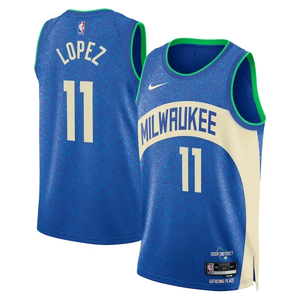 Nike Muški Dres Milwaukee Bucks Brook Lopez City Edition 2023/24 Swingman Nike Muški Dres Milwaukee Bucks Brook Lopez City Edition 2023/24 Swingman
