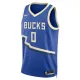 Nike Muški Dres Milwaukee Bucks Damian Lillard City Edition 2024/25 Swingman Plava