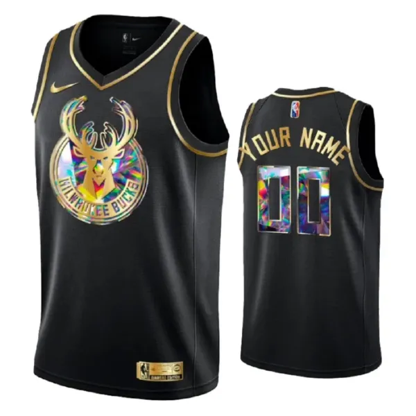 Nike Muški Dres Milwaukee Bucks Diamond Edition Personalizacija Swingman Crna Nike Muški Dres Milwaukee Bucks Diamond Edition Personalizacija Swingman Crna