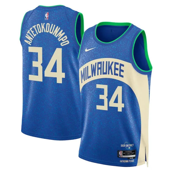 Nike Muški Dres Milwaukee Bucks Giannis Antetokounmpo City Edition 2023/24 Swingman Nike Muški Dres Milwaukee Bucks Giannis Antetokounmpo City Edition 2023/24 Swingman