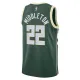 Nike Muški Dres Milwaukee Bucks Khris Middleton 22 Icon Edition Swingman Zelena