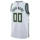 Nike Muški Dres Milwaukee Bucks Personalizacija Association Edition Swingman Bijela