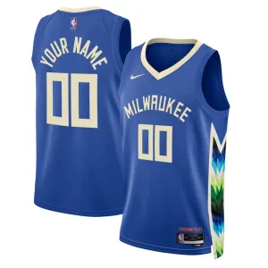 Nike Muški Dres Milwaukee Bucks Personalizacija City Edition 2022/23 Swingman