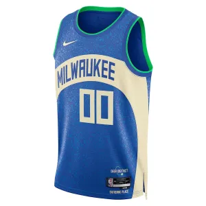 Nike Muški Dres Milwaukee Bucks Personalizacija City Edition 2023/24 Swingman