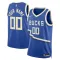 Nike Muški Dres Milwaukee Bucks Personalizacija City Edition 2024/25 Swingman Plava