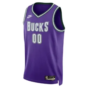 Nike Muški Dres Milwaukee Bucks Personalizacija Classic Edition 2022/23 Swingman Ljubičasta