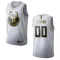 Nike Muški Dres Milwaukee Bucks Personalizacija Golden Edition Swingman Bijela