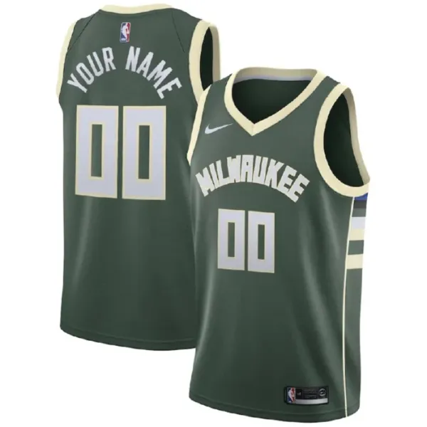 Nike Muški Dres Milwaukee Bucks Personalizacija Icon Edition Swingman Zelena Nike Muški Dres Milwaukee Bucks Personalizacija Icon Edition Swingman Zelena