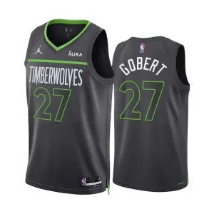 Muški Dres Minnesota Timberwolves Rudy Gobert 27 Jordan Statement Edition Swingman