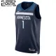 Nike Dječji Dres Minnesota Timberwolves Anthony Edwards 1 Icon Edition Swingman Navy