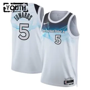 Nike Dječji Dres Minnesota Timberwolves Anthony Edwards City Edition 2024/25 Swingman Bijela