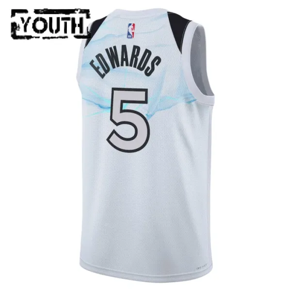 Nike Dječji Dres Minnesota Timberwolves Anthony Edwards City Edition 2024/25 Swingman Bijela
