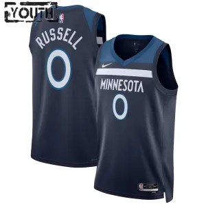 Nike Dječji Dres Minnesota Timberwolves D Angelo Russell Icon Edition Swingman Navy