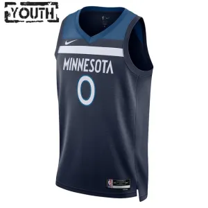 Nike Dječji Dres Minnesota Timberwolves D Angelo Russell Icon Edition Swingman Navy