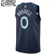 Nike Dječji Dres Minnesota Timberwolves D Angelo Russell Icon Edition Swingman Navy