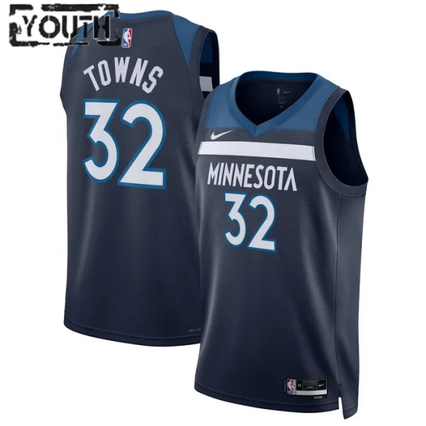 Nike Dječji Dres Minnesota Timberwolves Karl Anthony Towns 32 Icon Edition Swingman Navy Nike Dječji Dres Minnesota Timberwolves Karl Anthony Towns 32 Icon Edition Swingman Navy