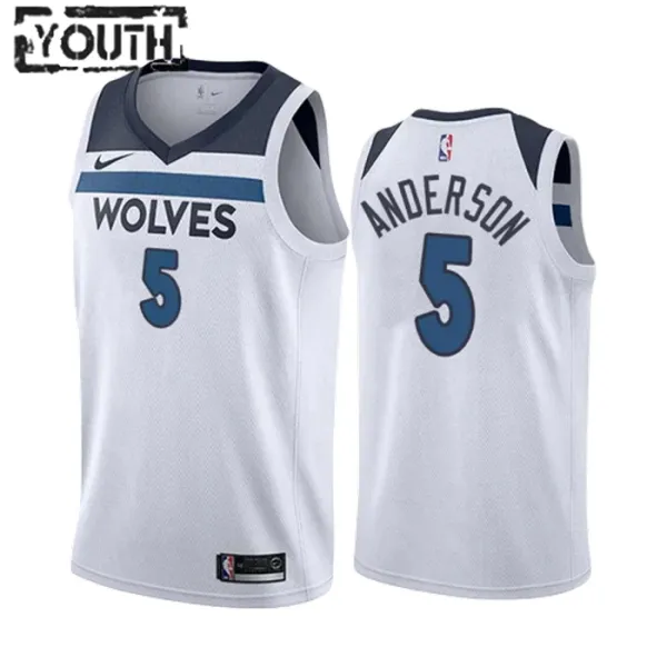 Nike Dječji Dres Minnesota Timberwolves Kyle Anderson 5 Association Edition Swingman Bijela Nike Dječji Dres Minnesota Timberwolves Kyle Anderson 5 Association Edition Swingman Bijela