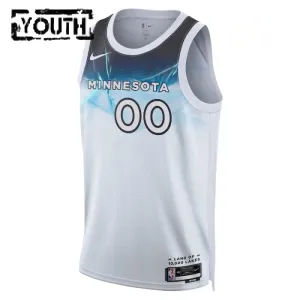 Nike Dječji Dres Minnesota Timberwolves Personalizacija City Edition 2024/25 Swingman Bijela