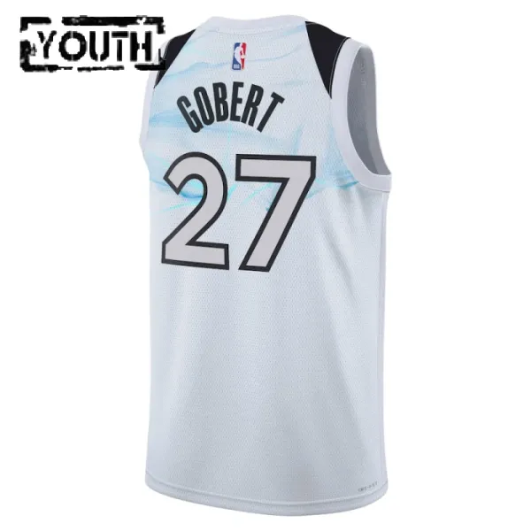 Nike Dječji Dres Minnesota Timberwolves Rudy Gobert City Edition 2024/25 Swingman Bijela