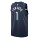 Nike Muški Dres Minnesota Timberwolves Anthony Edwards 1 Icon Edition Swingman Navy