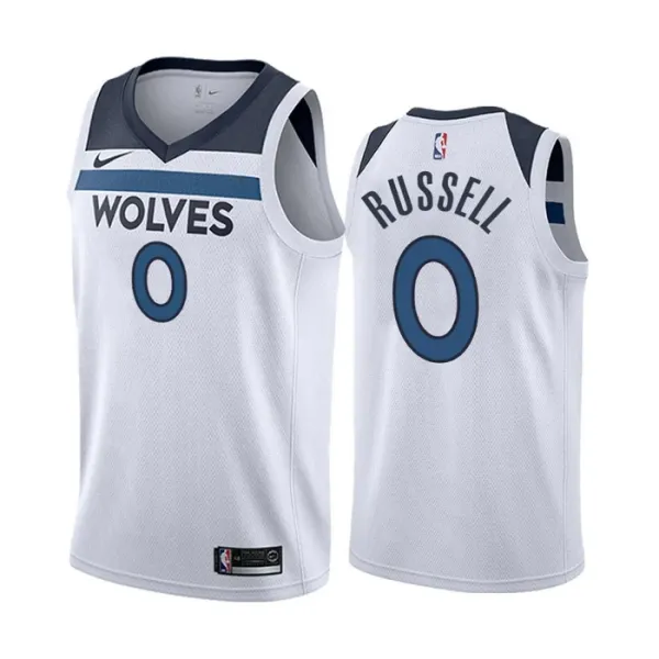 Nike Muški Dres Minnesota Timberwolves D Angelo Russell 0 Association Edition Swingman Bijela Nike Muški Dres Minnesota Timberwolves D Angelo Russell 0 Association Edition Swingman Bijela