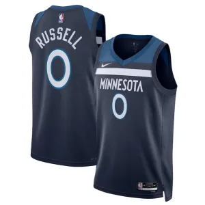 Nike Muški Dres Minnesota Timberwolves D Angelo Russell Icon Edition Swingman Navy