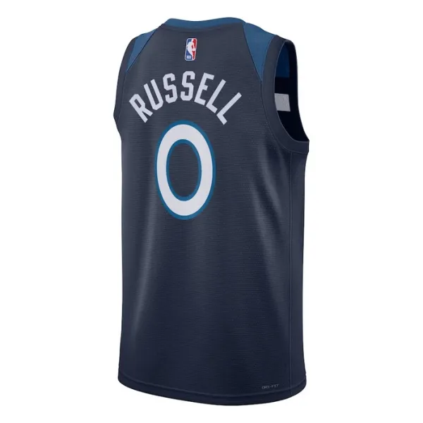 Nike Muški Dres Minnesota Timberwolves D Angelo Russell Icon Edition Swingman Navy
