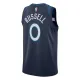Nike Muški Dres Minnesota Timberwolves D Angelo Russell Icon Edition Swingman Navy