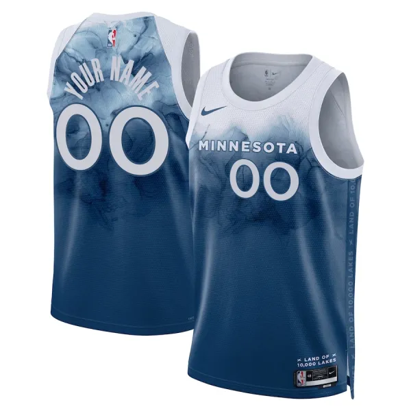 Nike Muški Dres Minnesota Timberwolves Personalizacija City Edition 2023/24 Swingman Plava Nike Muški Dres Minnesota Timberwolves Personalizacija City Edition 2023/24 Swingman Plava