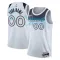 Nike Muški Dres Minnesota Timberwolves Personalizacija City Edition 2024/25 Swingman Bijela
