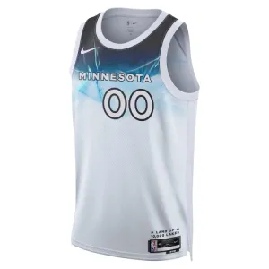 Nike Muški Dres Minnesota Timberwolves Personalizacija City Edition 2024/25 Swingman Bijela
