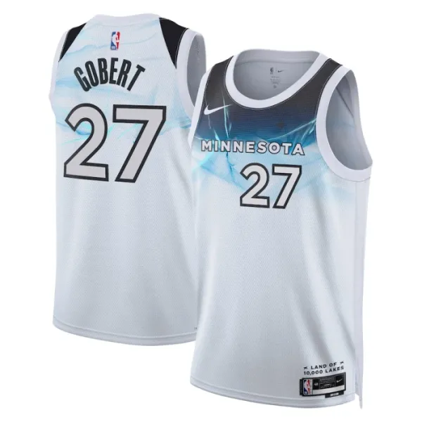 Nike Muški Dres Minnesota Timberwolves Rudy Gobert City Edition 2024/25 Swingman Bijela Nike Muški Dres Minnesota Timberwolves Rudy Gobert City Edition 2024/25 Swingman Bijela
