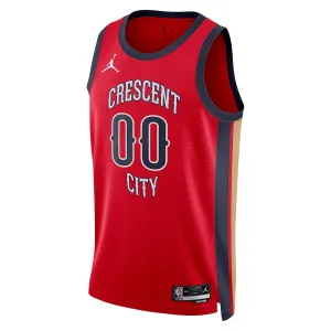 Jordan Muški Dres New Orleans Pelicans Personalizacija Statement Edition 2023/24 Swingman Crvena