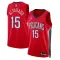 Muški Dres New Orleans Pelicans Jordan Jose Alvarado 15 Statement Edition Swingman Crvena
