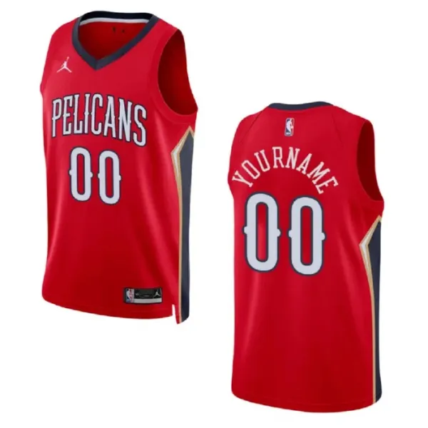Muški Dres New Orleans Pelicans Jordan Personalizacija Statement Edition Swingman Navy