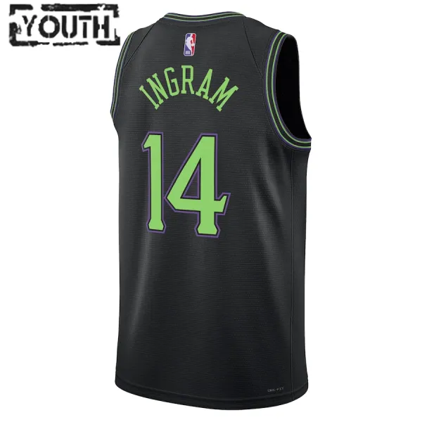 Nike Dječji Dres New Orleans Pelicans Brandon Ingram City Edition 2023/24 Swingman Plava