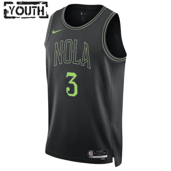 Nike Dječji Dres New Orleans Pelicans CJ McCollum 3 City Edition 2023/24 Swingman Plava