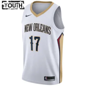 Nike Dječji Dres New Orleans Pelicans jonas valanciunas 17 Association Edition Swingman Bijela