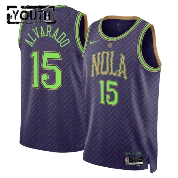 Nike Dječji Dres New Orleans Pelicans Jose Alvarado City Edition 2024/25 Swingman Ljubičasta Nike Dječji Dres New Orleans Pelicans Jose Alvarado City Edition 2024/25 Swingman Ljubičasta