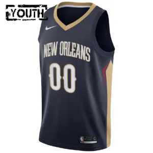 Nike Dječji Dres New Orleans Pelicans Personalizacija Icon Edition Swingman Navy