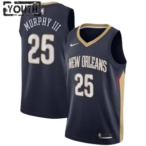 Nike Dječji Dres New Orleans Pelicans Trey Murphy III 25 Icon Edition Swingman Navy