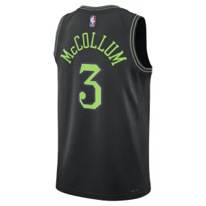 Nike Muški Dres New Orleans Pelicans CJ McCollum 3 City Edition 2023/24 Swingman Plava