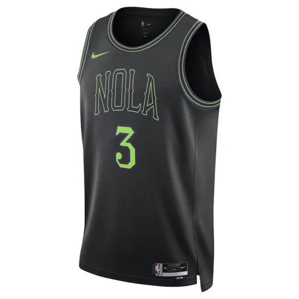 Nike Muški Dres New Orleans Pelicans CJ McCollum 3 City Edition 2023/24 Swingman Plava