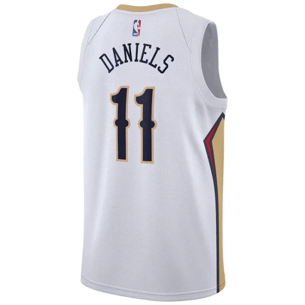 Nike Muški Dres New Orleans Pelicans Dyson Daniels 11 Association Edition Swingman Bijela