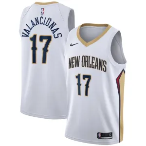 Nike Muški Dres New Orleans Pelicans jonas valanciunas 17 Association Edition Swingman Bijela
