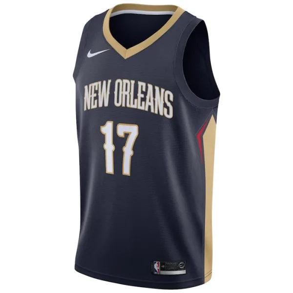 Nike Muški Dres New Orleans Pelicans jonas valanciunas 17 Icon Edition Swingman Navy