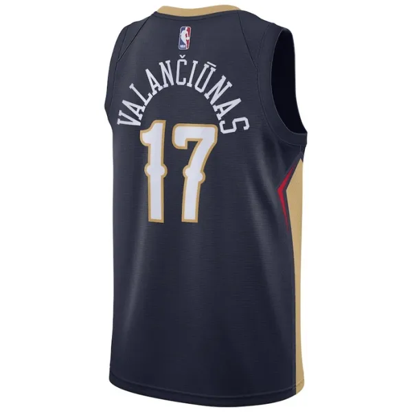 Nike Muški Dres New Orleans Pelicans jonas valanciunas 17 Icon Edition Swingman Navy