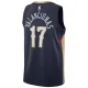 Nike Muški Dres New Orleans Pelicans jonas valanciunas 17 Icon Edition Swingman Navy