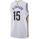 Nike Muški Dres New Orleans Pelicans Jose Alvarado 15 Association Edition Swingman Bijela