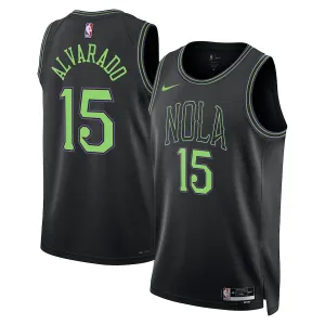 Nike Muški Dres New Orleans Pelicans Jose Alvarado City Edition 2023/24 Swingman Plava